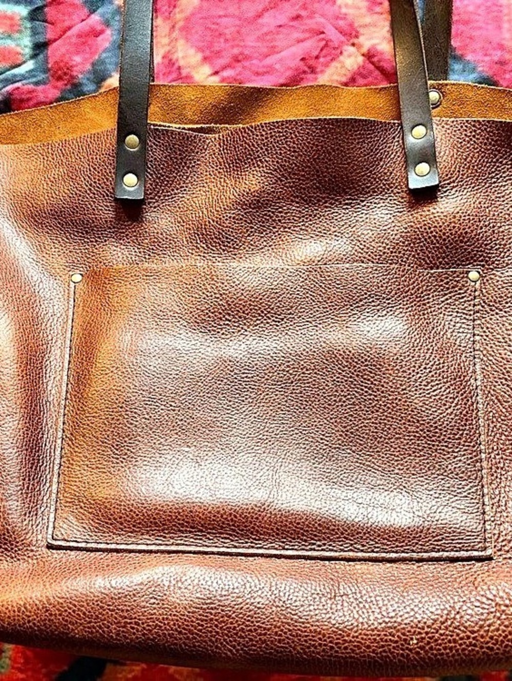 Portland Leather Goods Nutmeg Leather Classic Tote